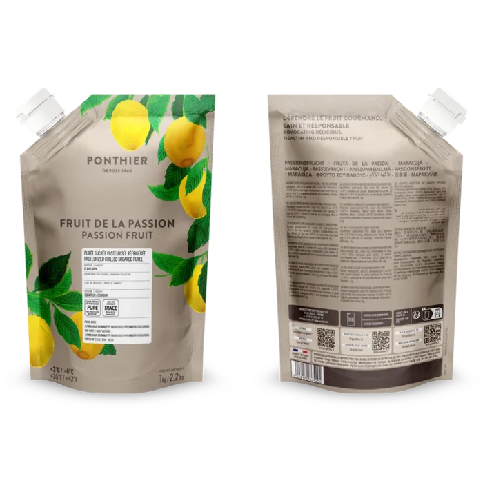 Purée de Fruits de la Passion – 1 kg – P-ASIAFRZ-00101 – Image 1