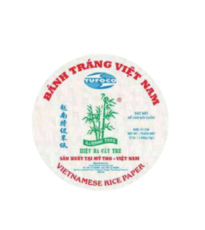 Galettes de Riz Spring Roll – 16 cm – 400 g – Lot de 44 unités – Image 1