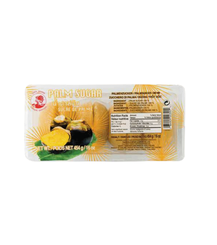 Palm Sugar Slice – Sucre de Palme en Tranches – 454 g – Lot de 24 unités – Image 1