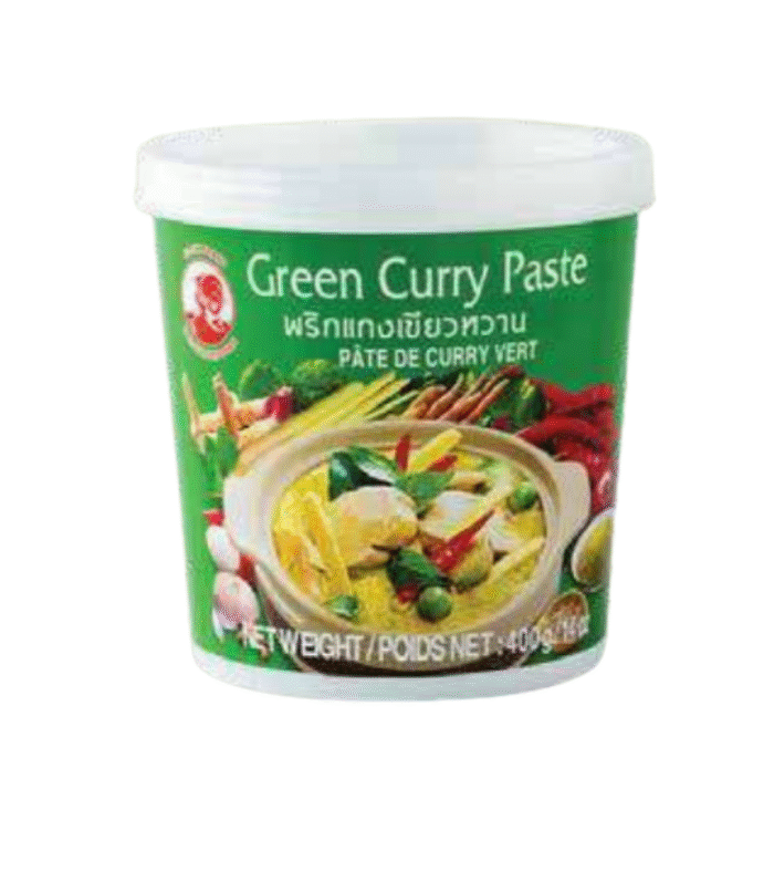Pâte de Curry Vert – Pot 400 g – Lot de 24 unités – Image 1