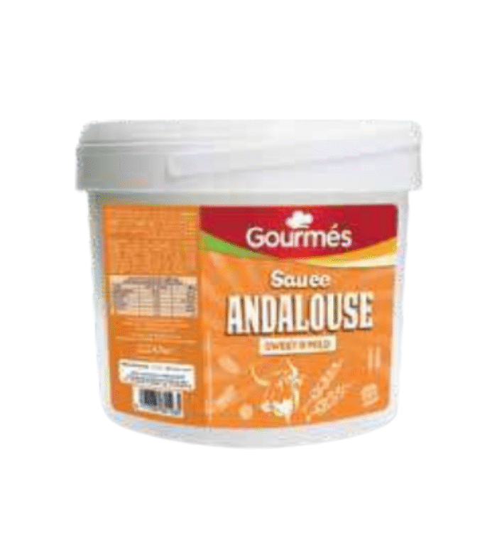 Sauce Andalouse – Bouteille 4,7 kg – Lot de 4 unités – Image 1