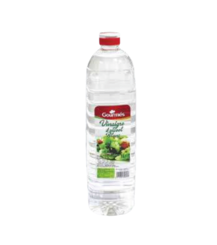 Vinaigre d’alcool blanc – Bouteille 1 L – Lot de 12 unités – Image 1